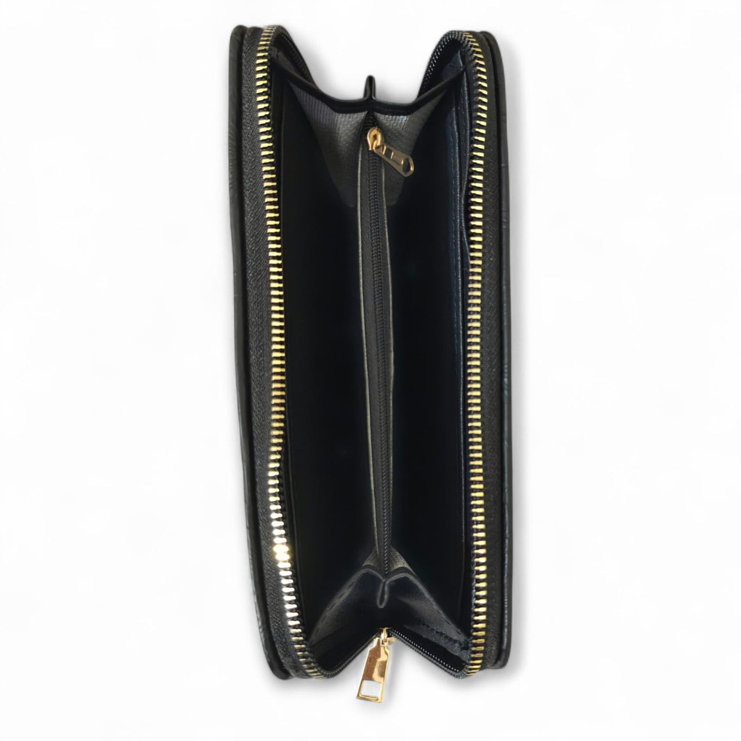 Avira Zipper Wallet - Floral Jet Black