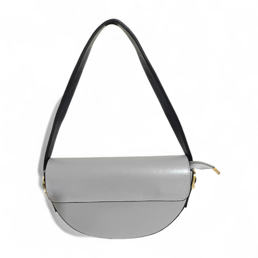 Avira Curve Baguette Shoulder Bag - Grey