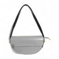 Avira Curve Baguette Shoulder Bag - Grey