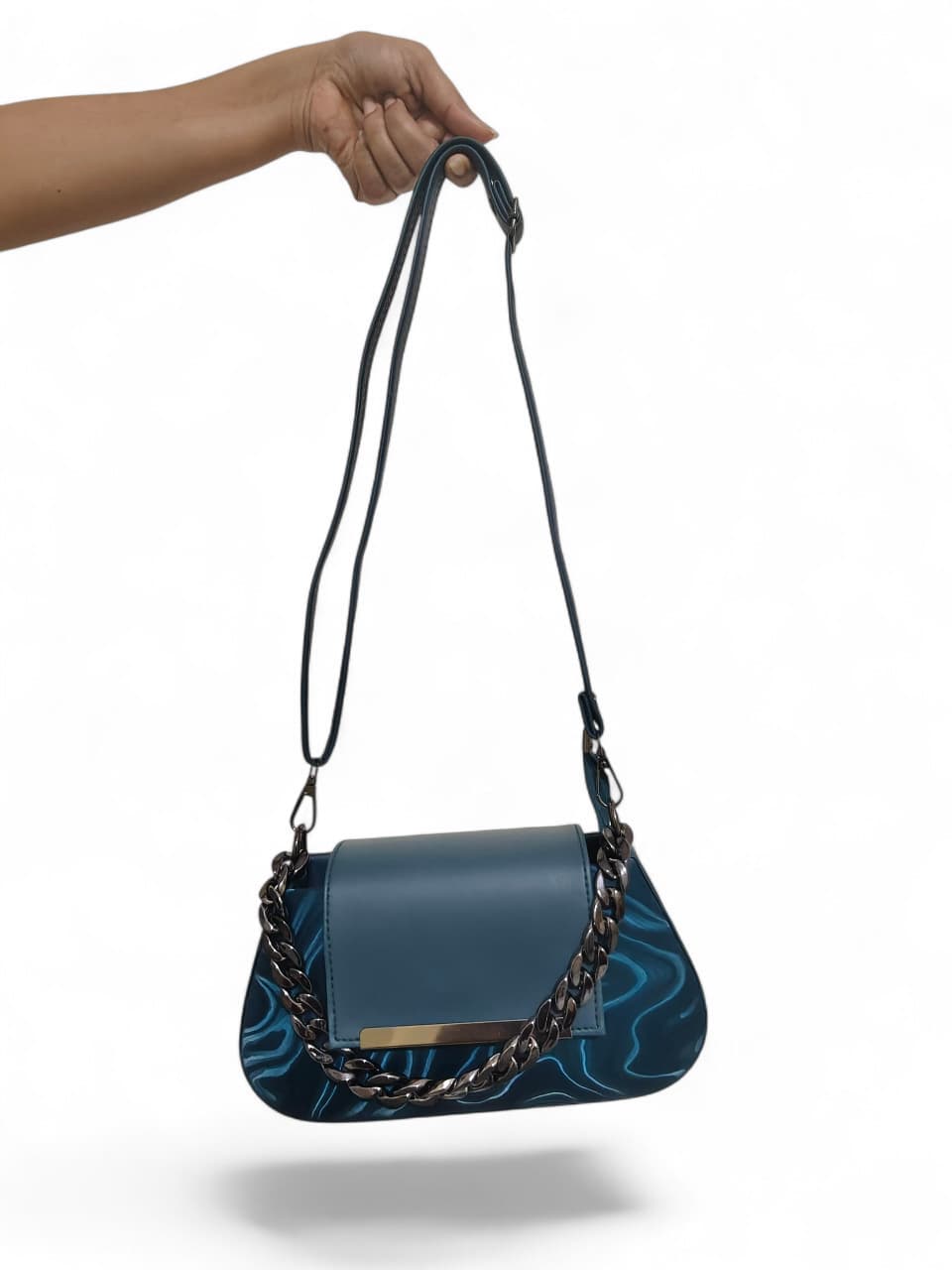 Avira Icon Mini Baguette - Sling Bag Crystal Teal