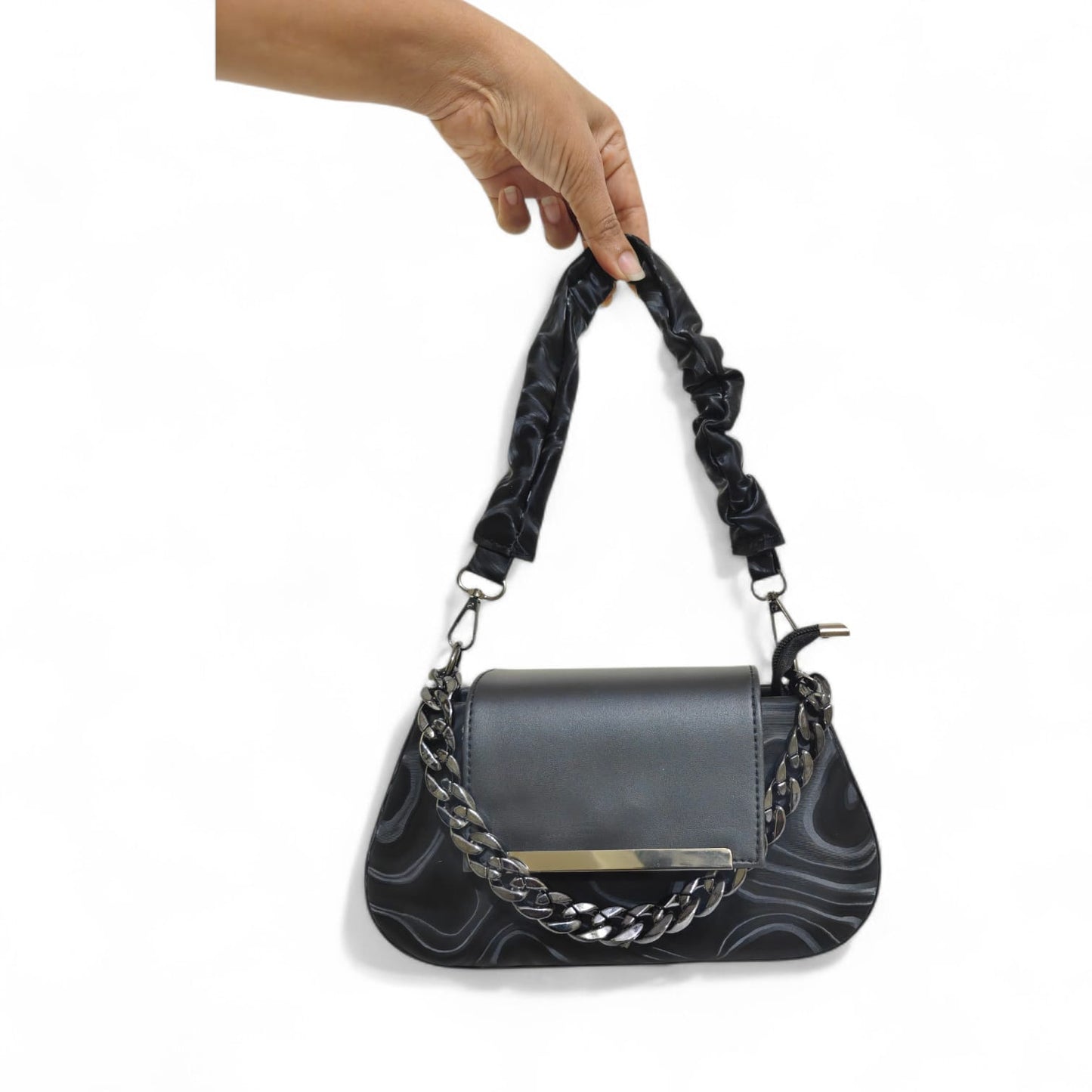 Avira Icon Mini Baguette - Sling Bag Jet Black