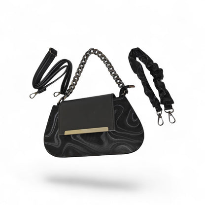 Avira Icon Mini Baguette - Sling Bag Jet Black