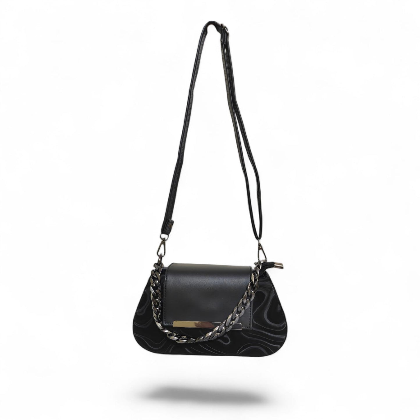 Avira Icon Mini Baguette - Sling Bag Jet Black