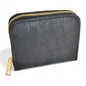 Avira Mini Zip Wallet - Floral Jet Black
