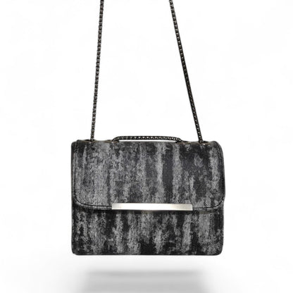 Avira Classic Chain Sling – Denim Black Grey