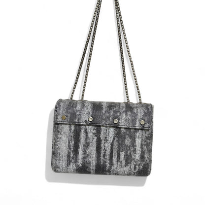 Avira Classic Chain Sling – Denim Black Grey