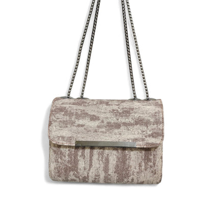 Avira Classic Chain Sling – Denim Wine Brown