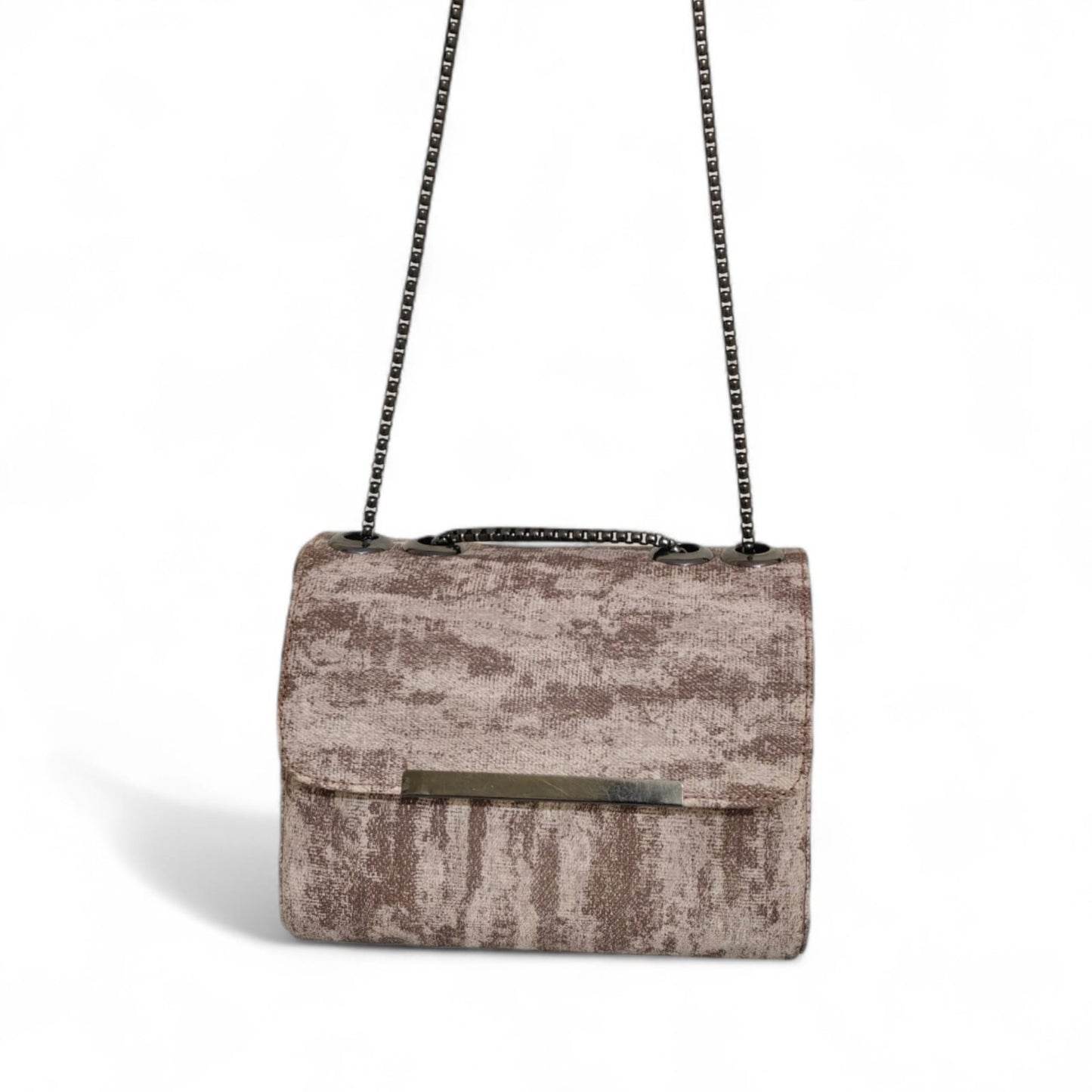 Avira Classic Chain Sling – Denim Wine Brown