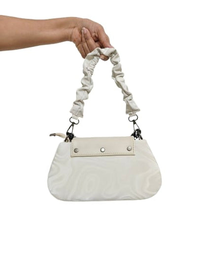 Avira Icon Mini Baguette Sling Bag Off-White