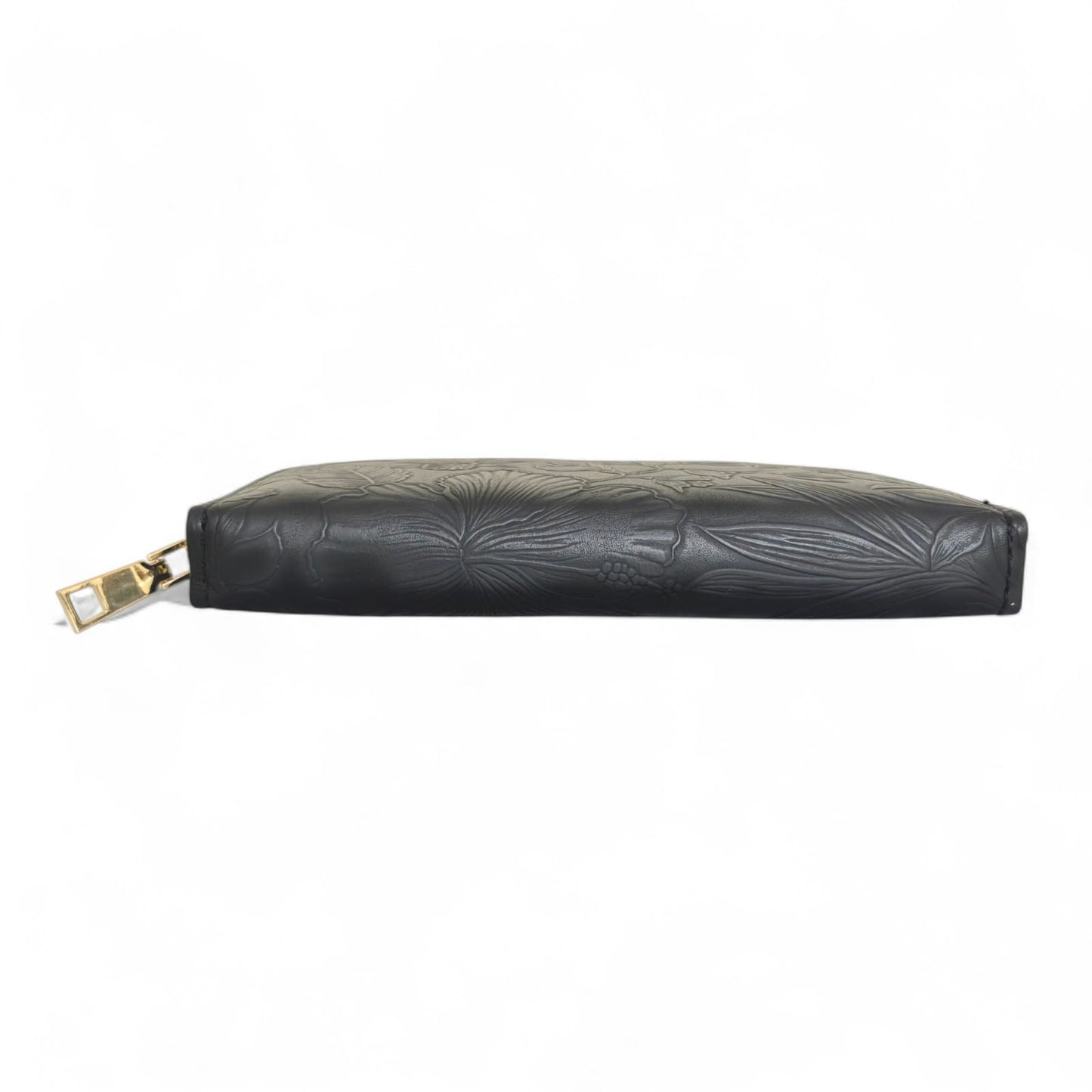 Avira Zipper Wallet - Floral Jet Black