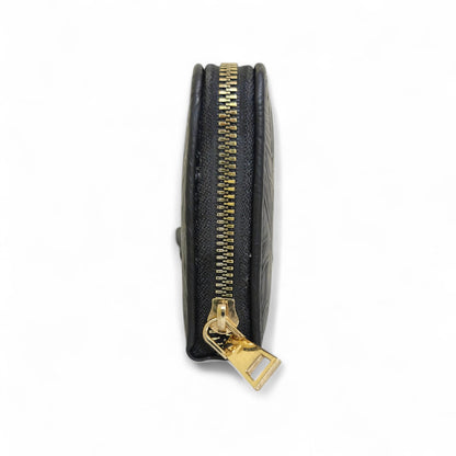 Avira Zipper Wallet - Floral Jet Black